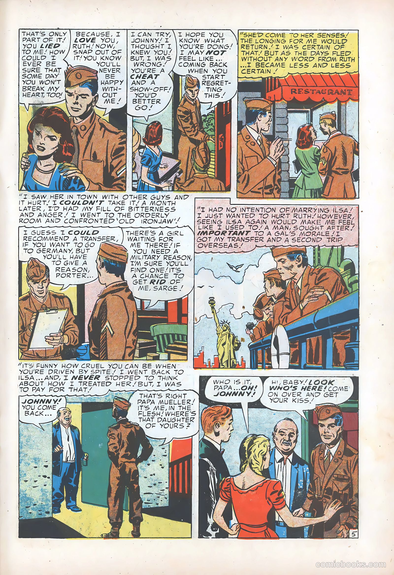 Young Romance #64 (1953) — page 31 of 36