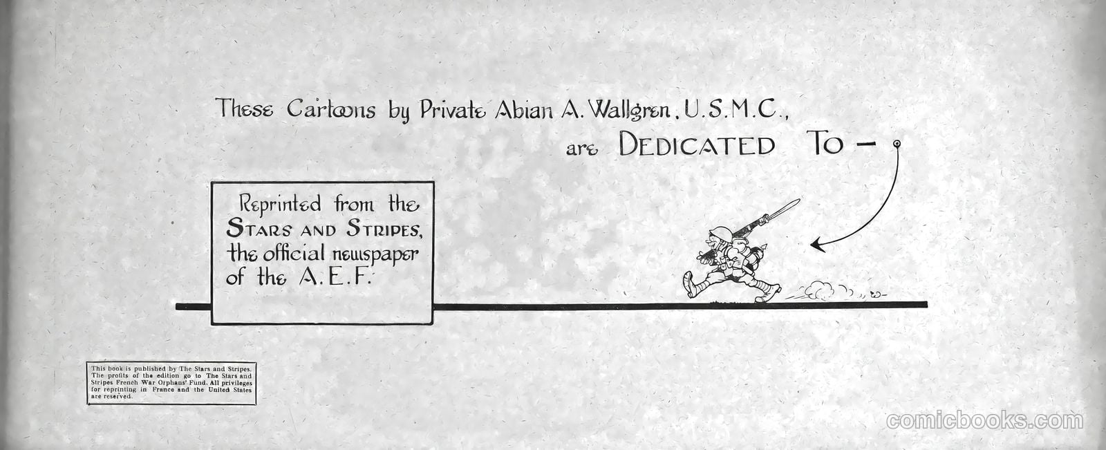Wally - His Cartoons of the A.E.F. #nn (1919) — page 2 of 51