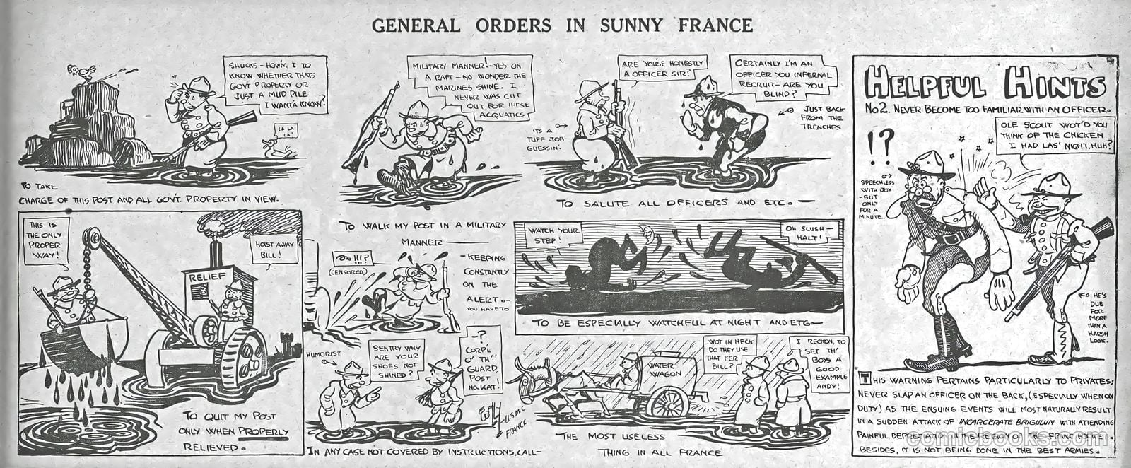 Wally - His Cartoons of the A.E.F. #nn (1919) — page 3 of 51
