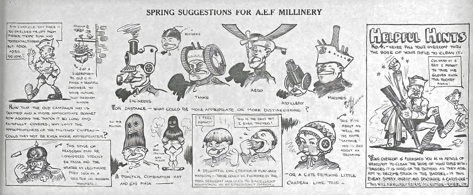 Wally - His Cartoons of the A.E.F. #nn (1919) — page 5 of 51