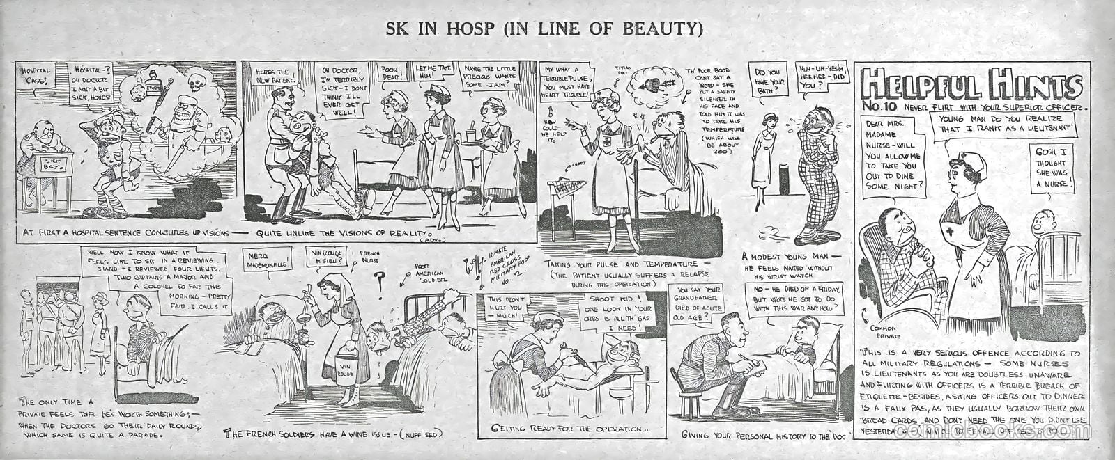 Wally - His Cartoons of the A.E.F. #nn (1919) — page 10 of 51