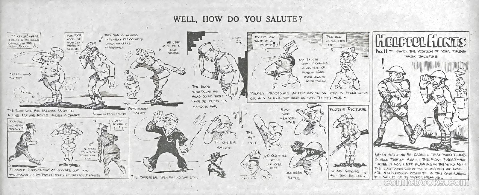 Wally - His Cartoons of the A.E.F. #nn (1919) — page 11 of 51