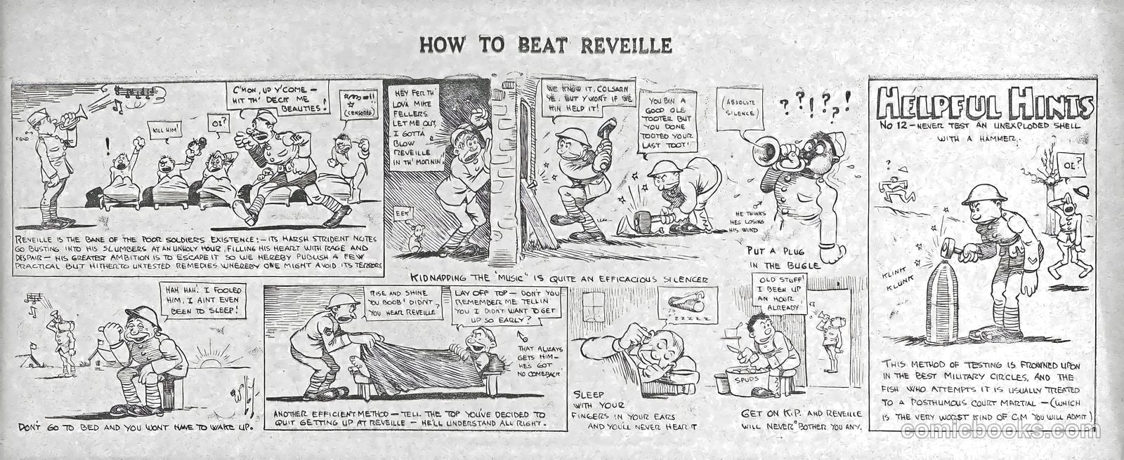 Wally - His Cartoons of the A.E.F. #nn (1919) — page 12 of 51