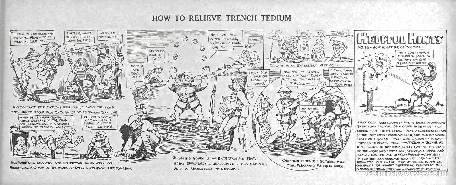 Wally - His Cartoons of the A.E.F. #nn (1919) — page 16 of 51