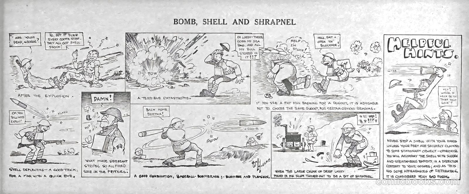 Wally - His Cartoons of the A.E.F. #nn (1919) — page 19 of 51