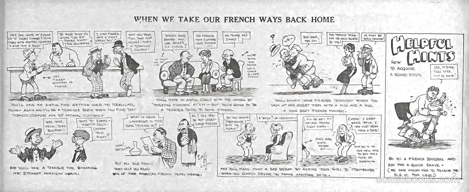 Wally - His Cartoons of the A.E.F. #nn (1919) — page 22 of 51
