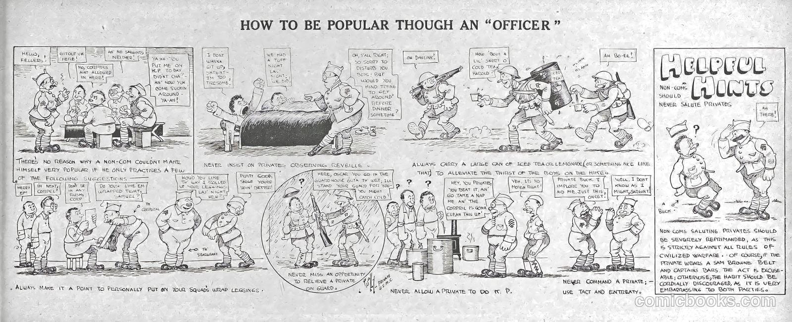 Wally - His Cartoons of the A.E.F. #nn (1919) — page 25 of 51