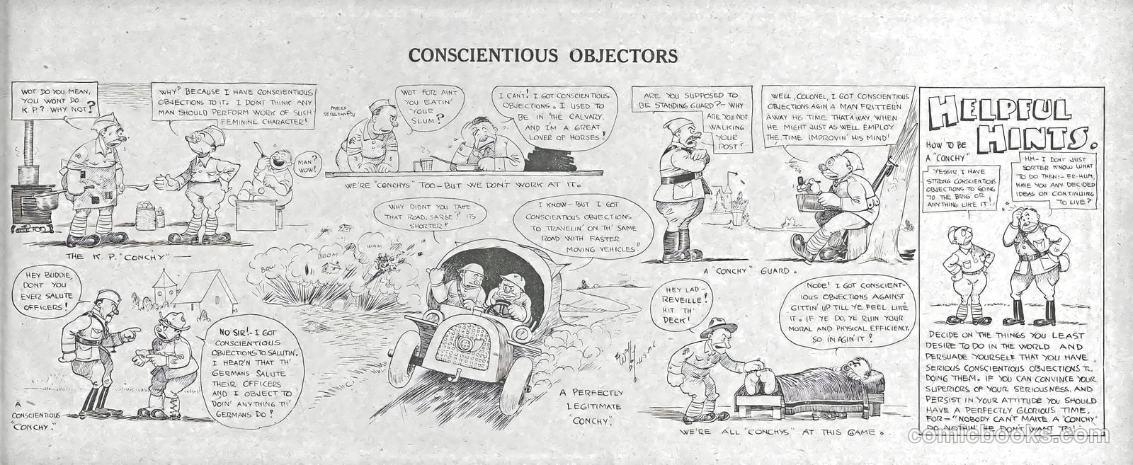 Wally - His Cartoons of the A.E.F. #nn (1919) — page 29 of 51
