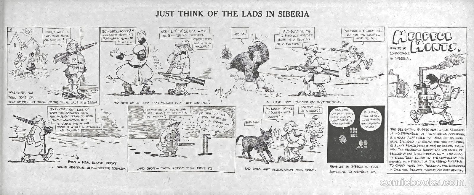 Wally - His Cartoons of the A.E.F. #nn (1919) — page 33 of 51
