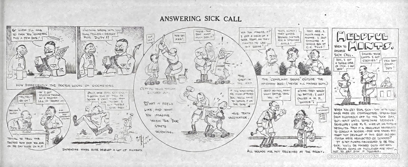 Wally - His Cartoons of the A.E.F. #nn (1919) — page 37 of 51