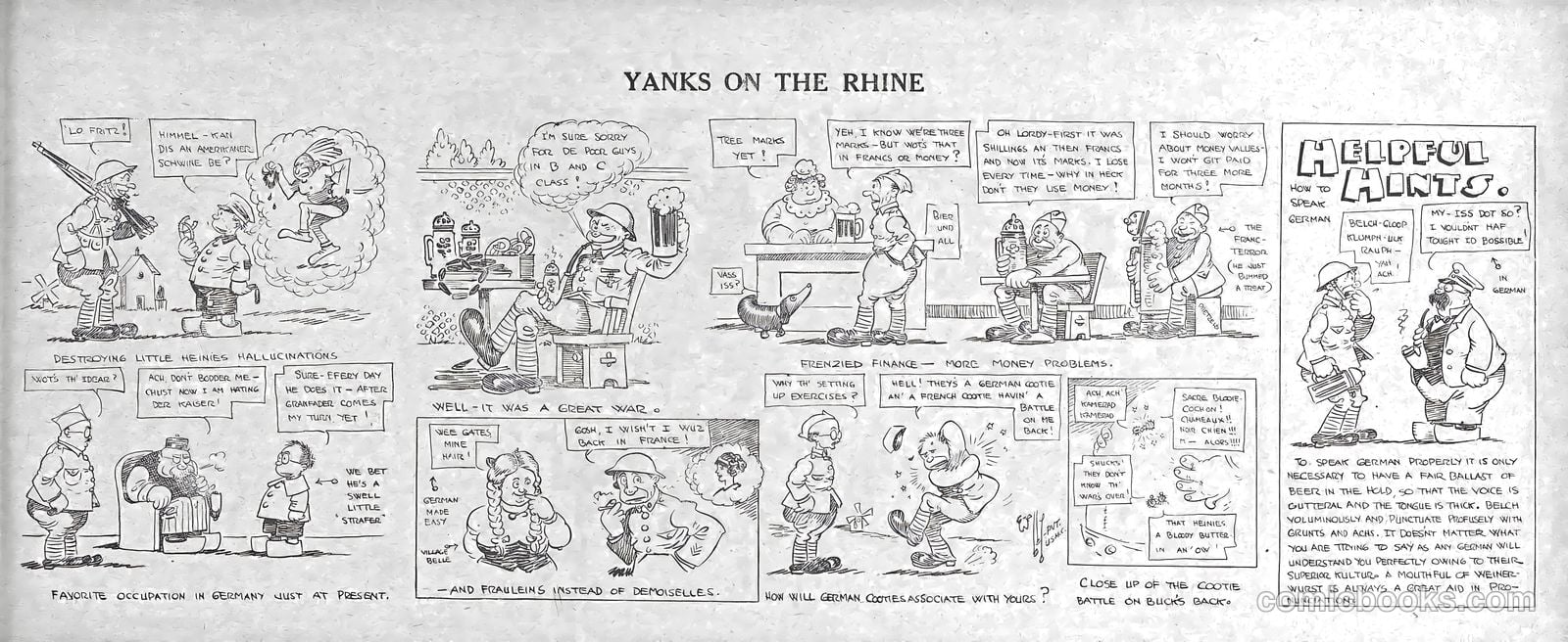 Wally - His Cartoons of the A.E.F. #nn (1919) — page 43 of 51
