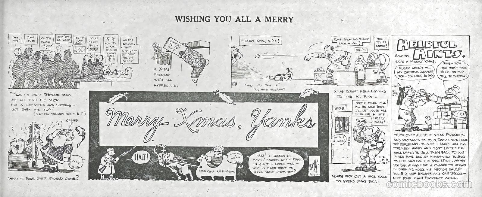 Wally - His Cartoons of the A.E.F. #nn (1919) — page 45 of 51