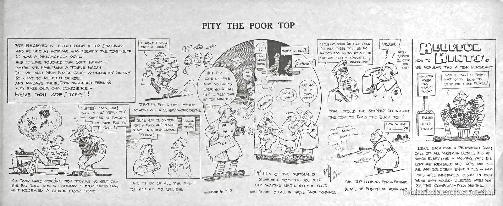 Wally - His Cartoons of the A.E.F. #nn (1919) — page 48 of 51