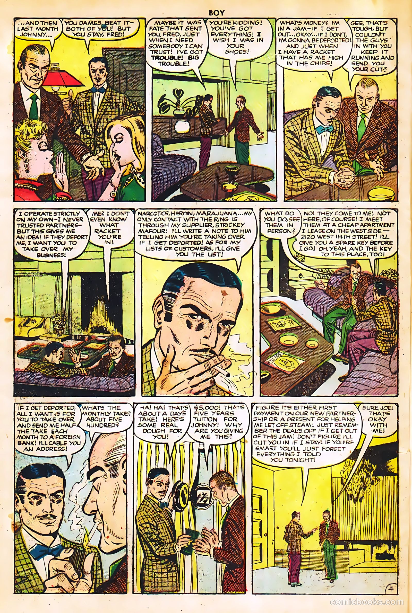 Boy Comics #71 (1950) — page 6 of 52