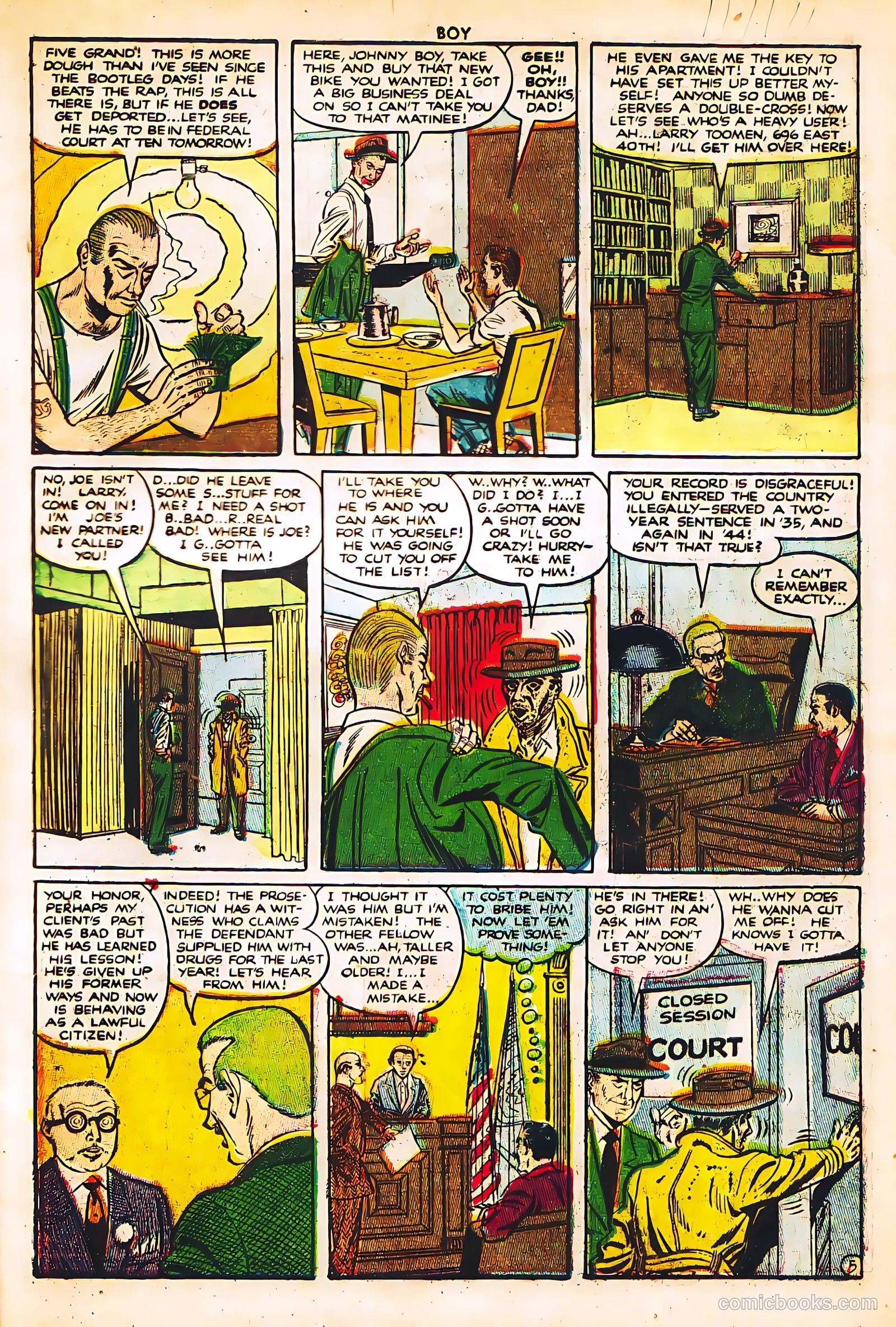 Boy Comics #71 (1950) — page 7 of 52
