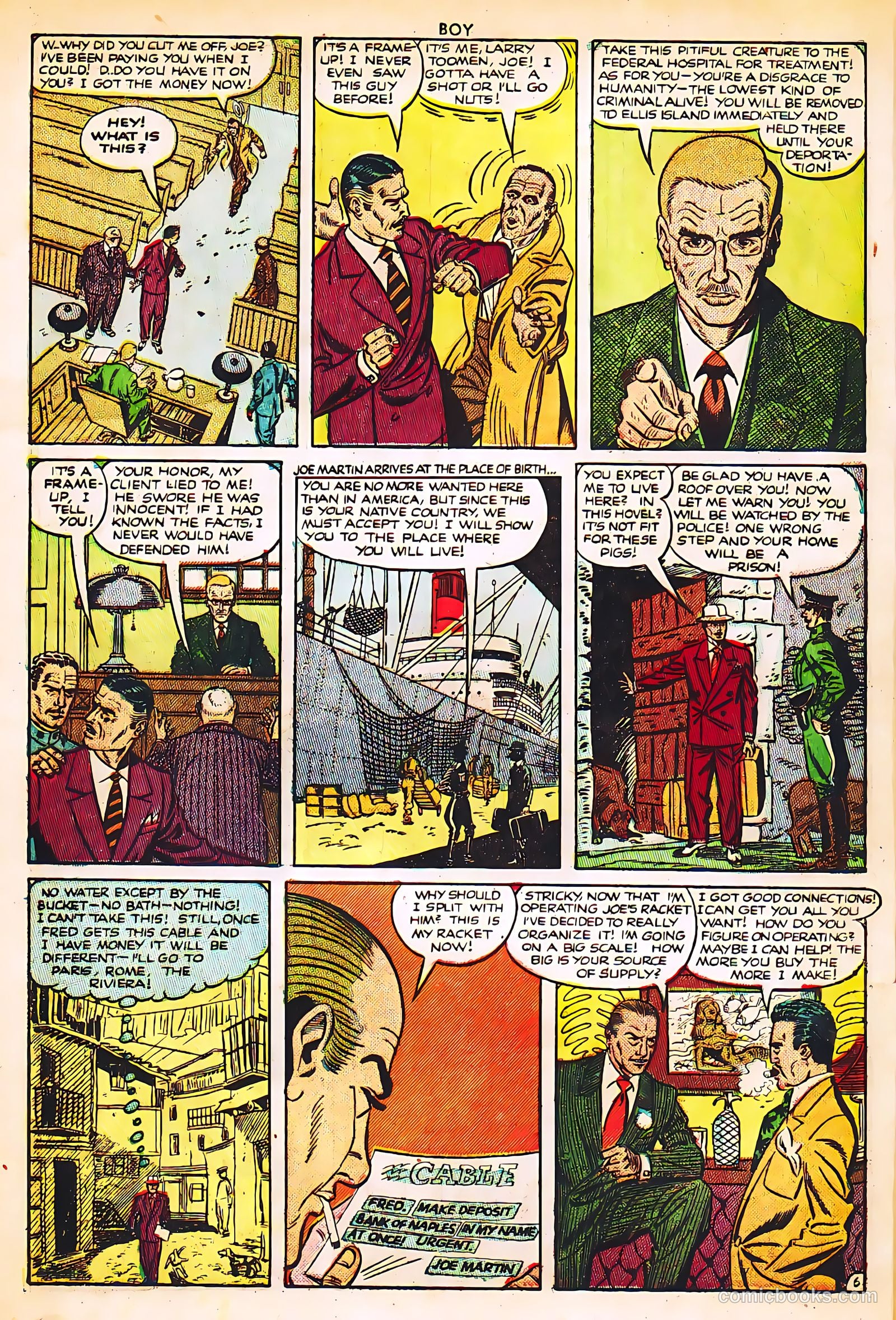 Boy Comics #71 (1950) — page 8 of 52