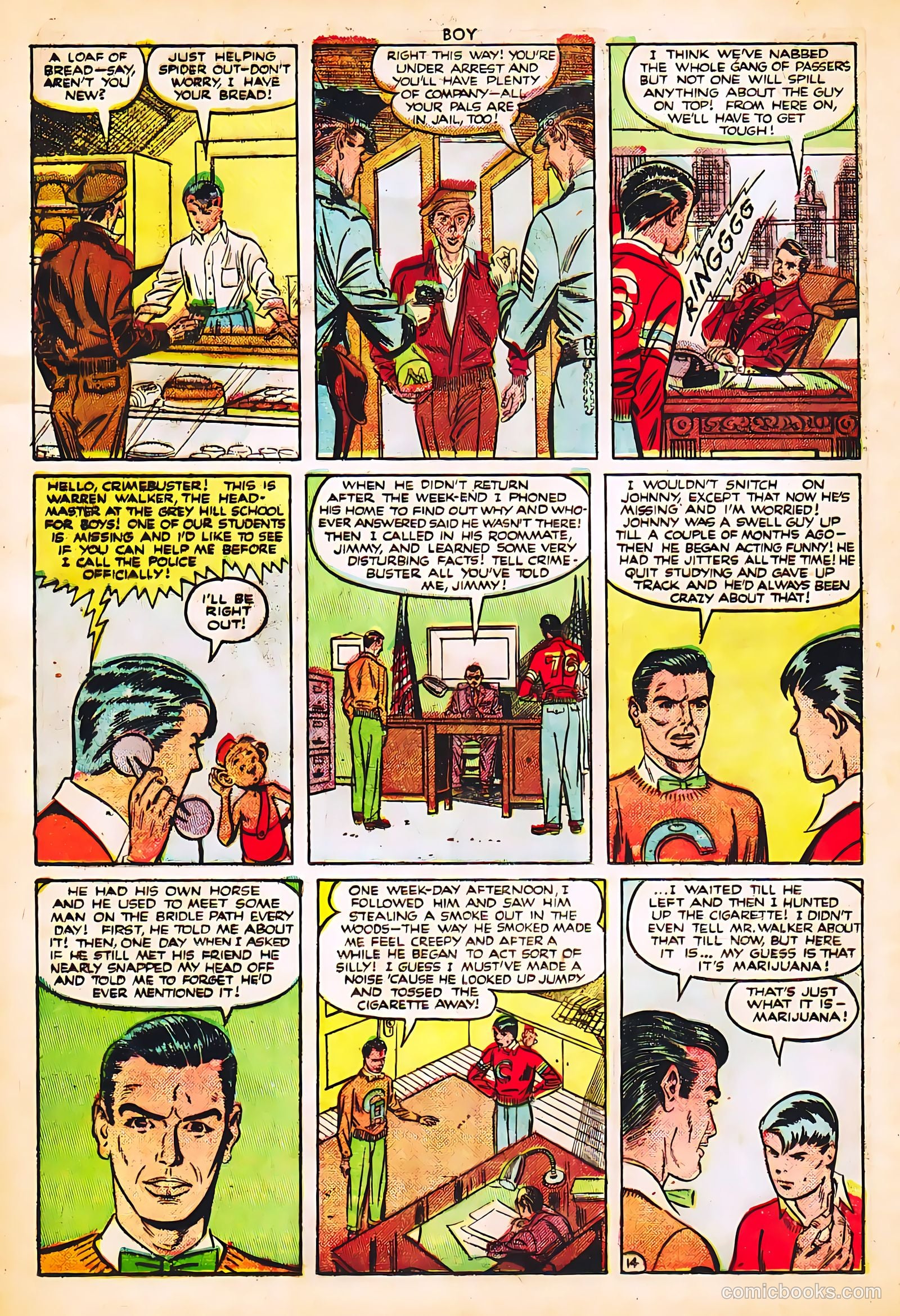 Boy Comics #71 (1950) — page 16 of 52