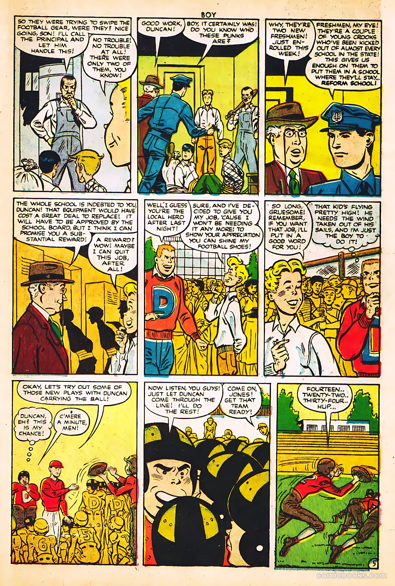 Boy Comics #71 (1950) — page 27 of 52
