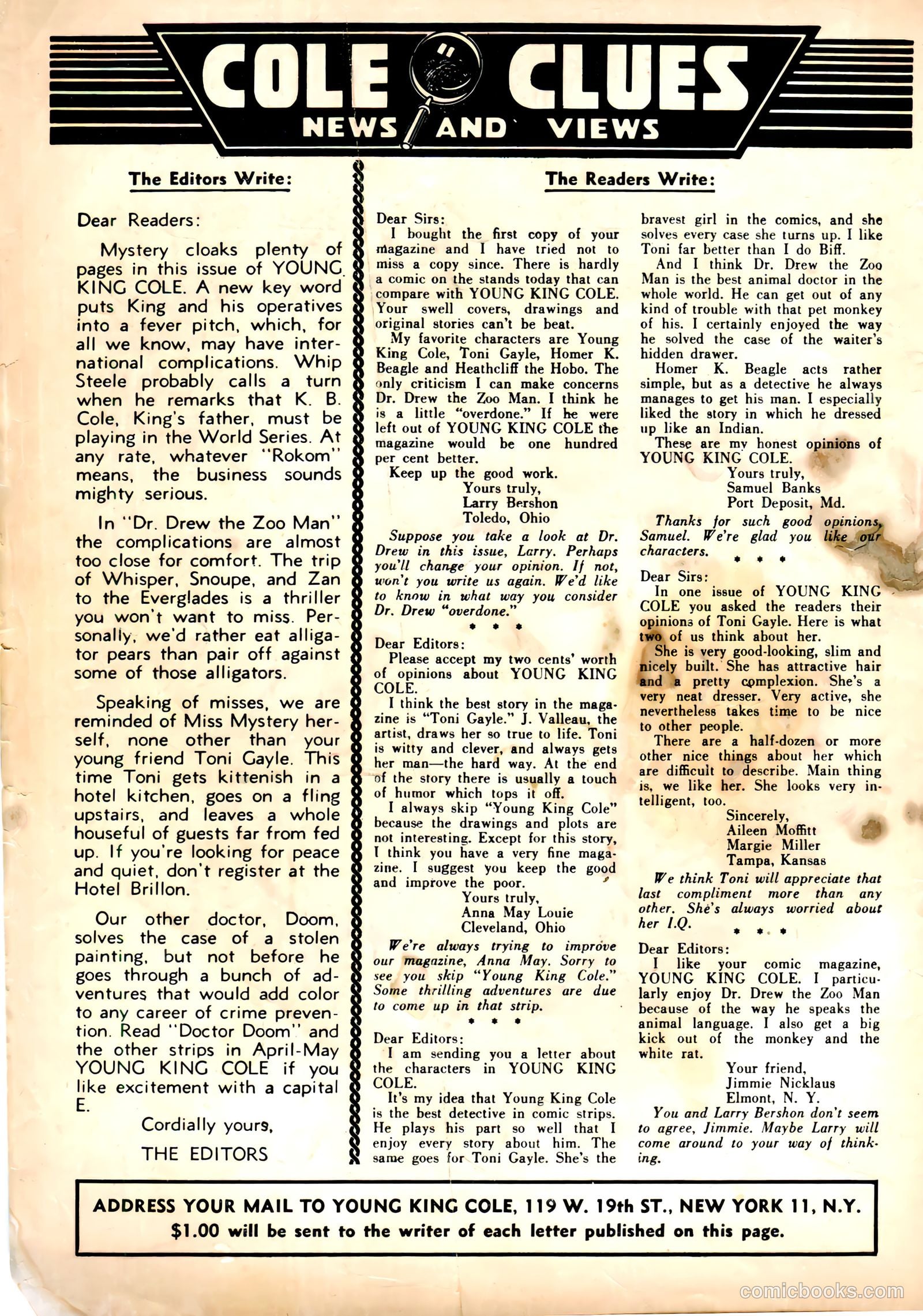 Young King Cole v2 #5 — page 2 of 52