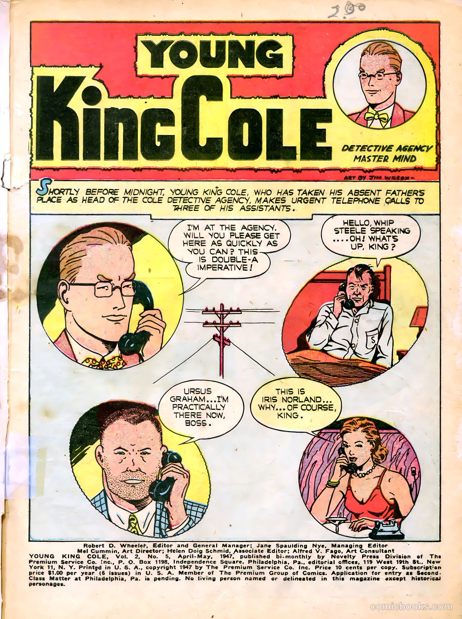 Young King Cole v2 #5 — page 3 of 52