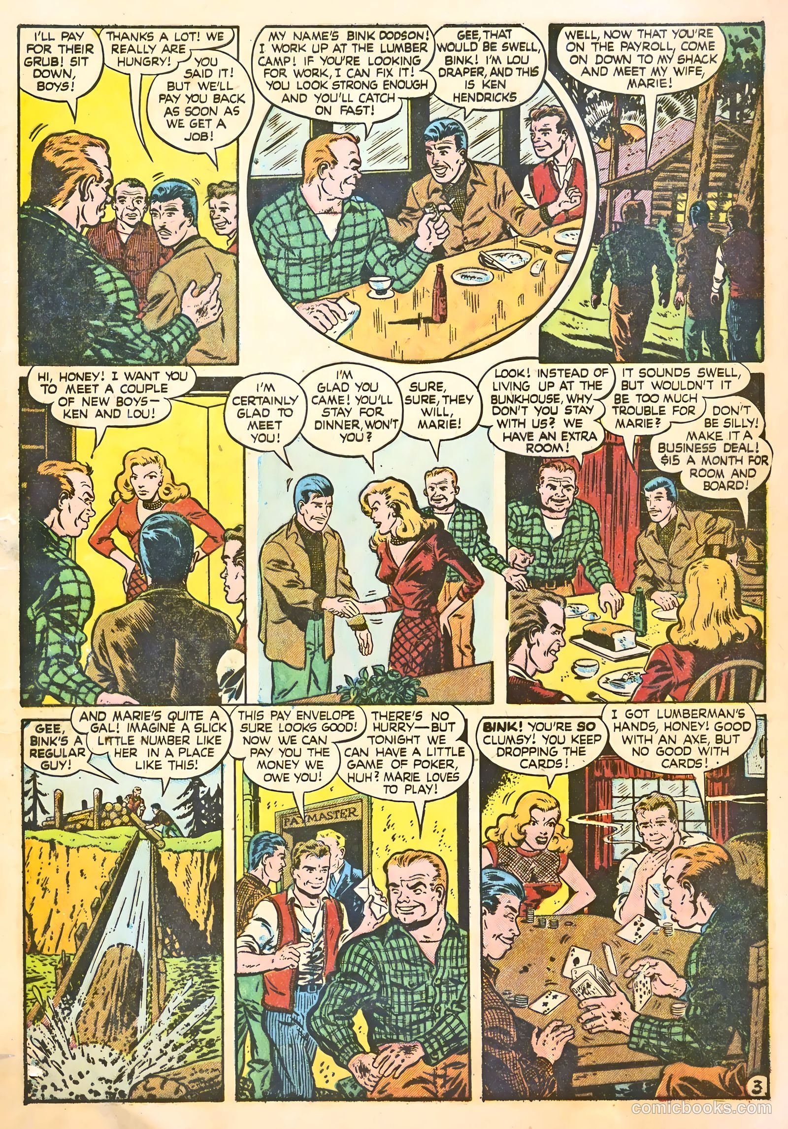 Boy Comics #32 (1950) — page 7 of 67