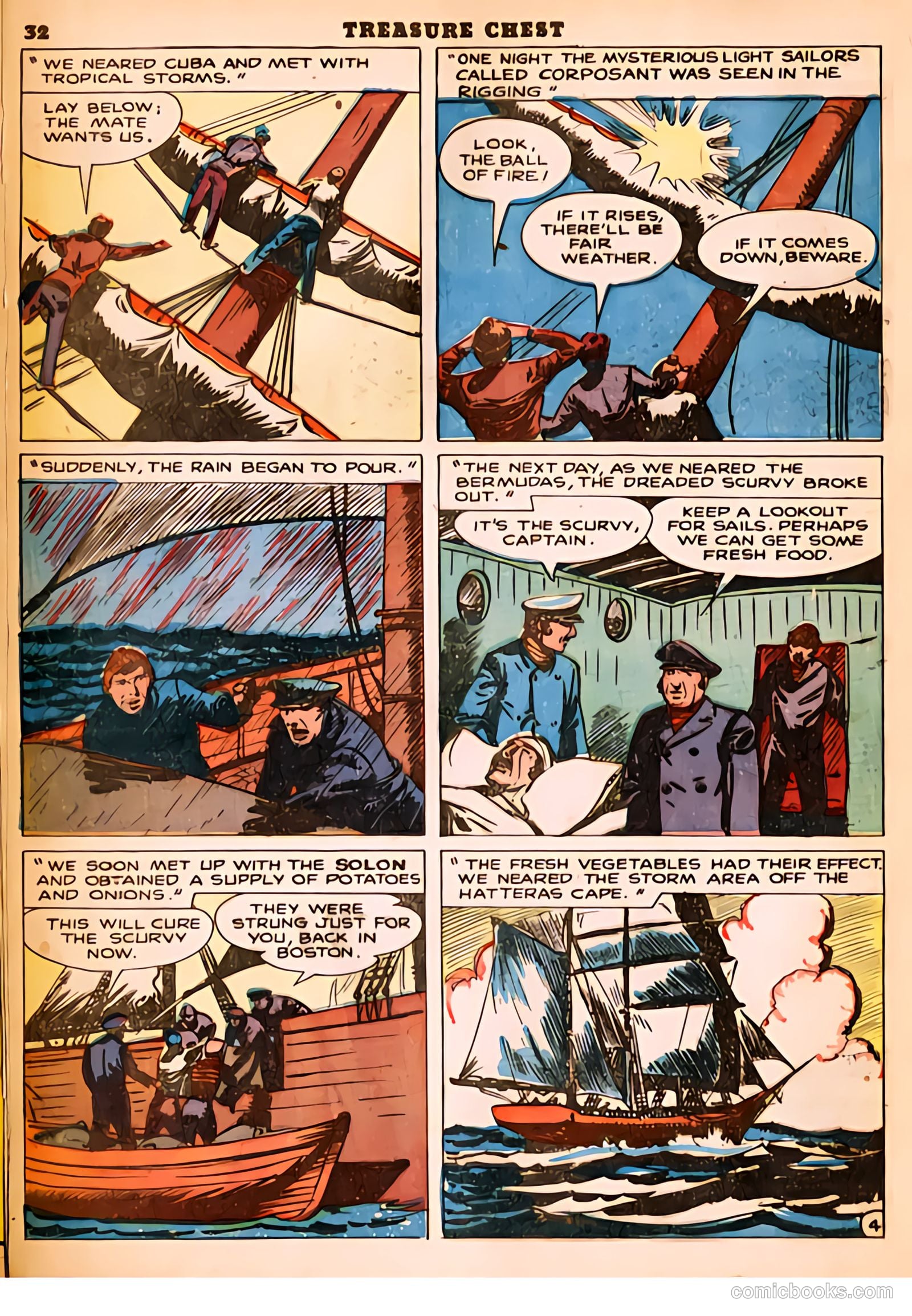 Treasure Chest of Fun and Fact v2 #20 — page 32 of 36