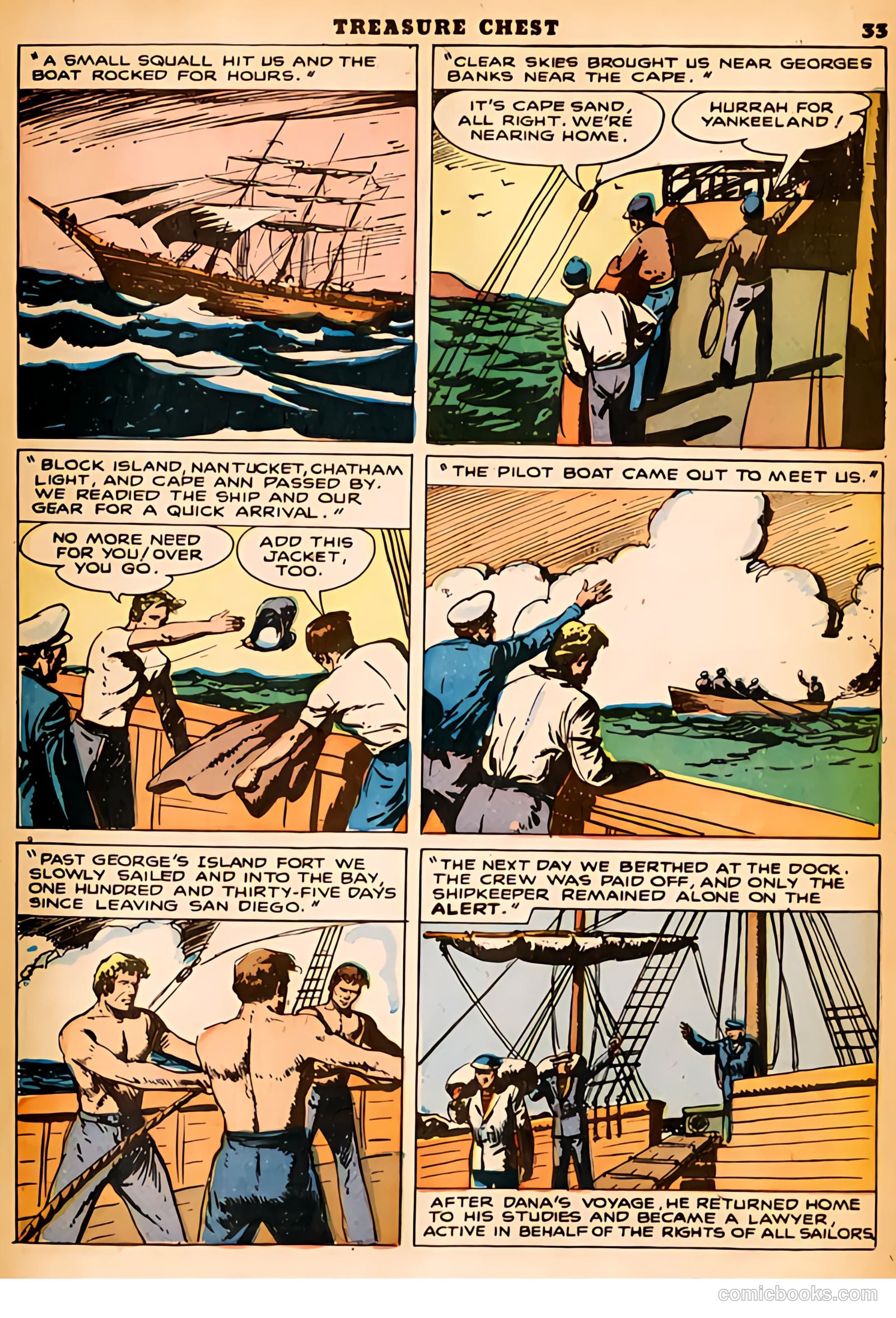 Treasure Chest of Fun and Fact v2 #20 — page 33 of 36