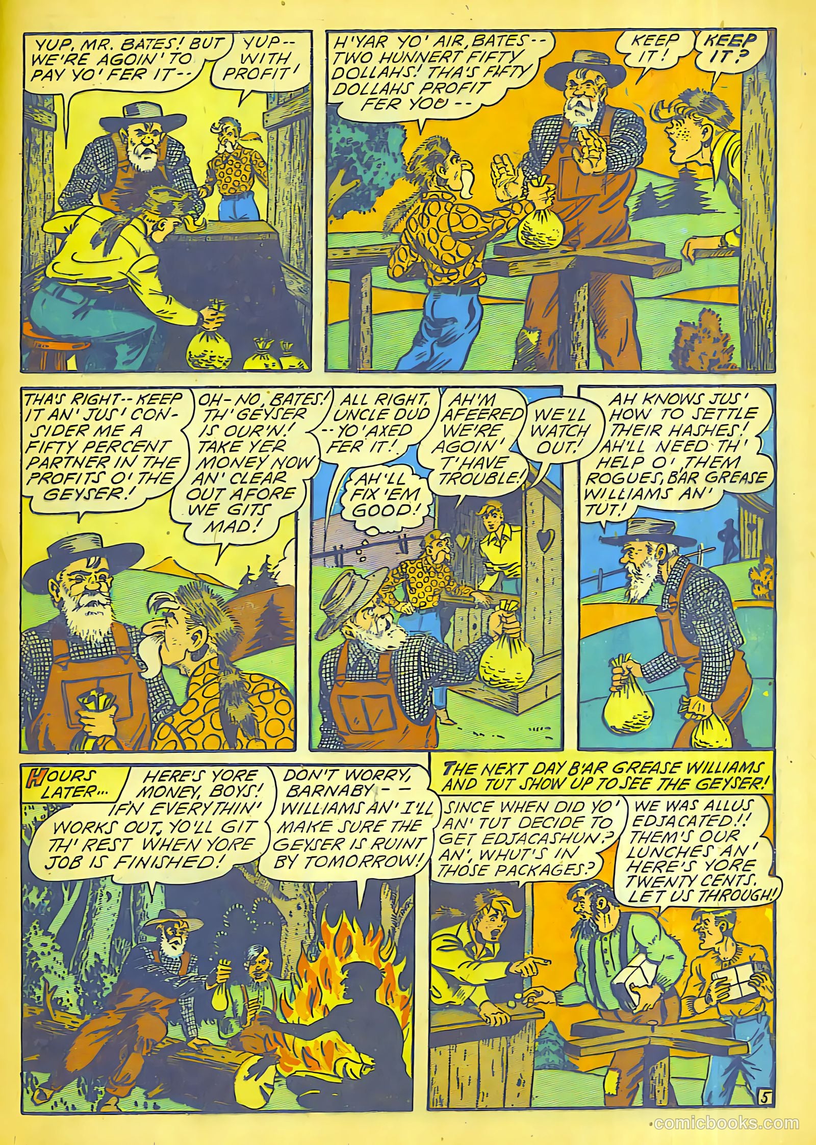 Target Comics v5 #3 — page 35 of 52
