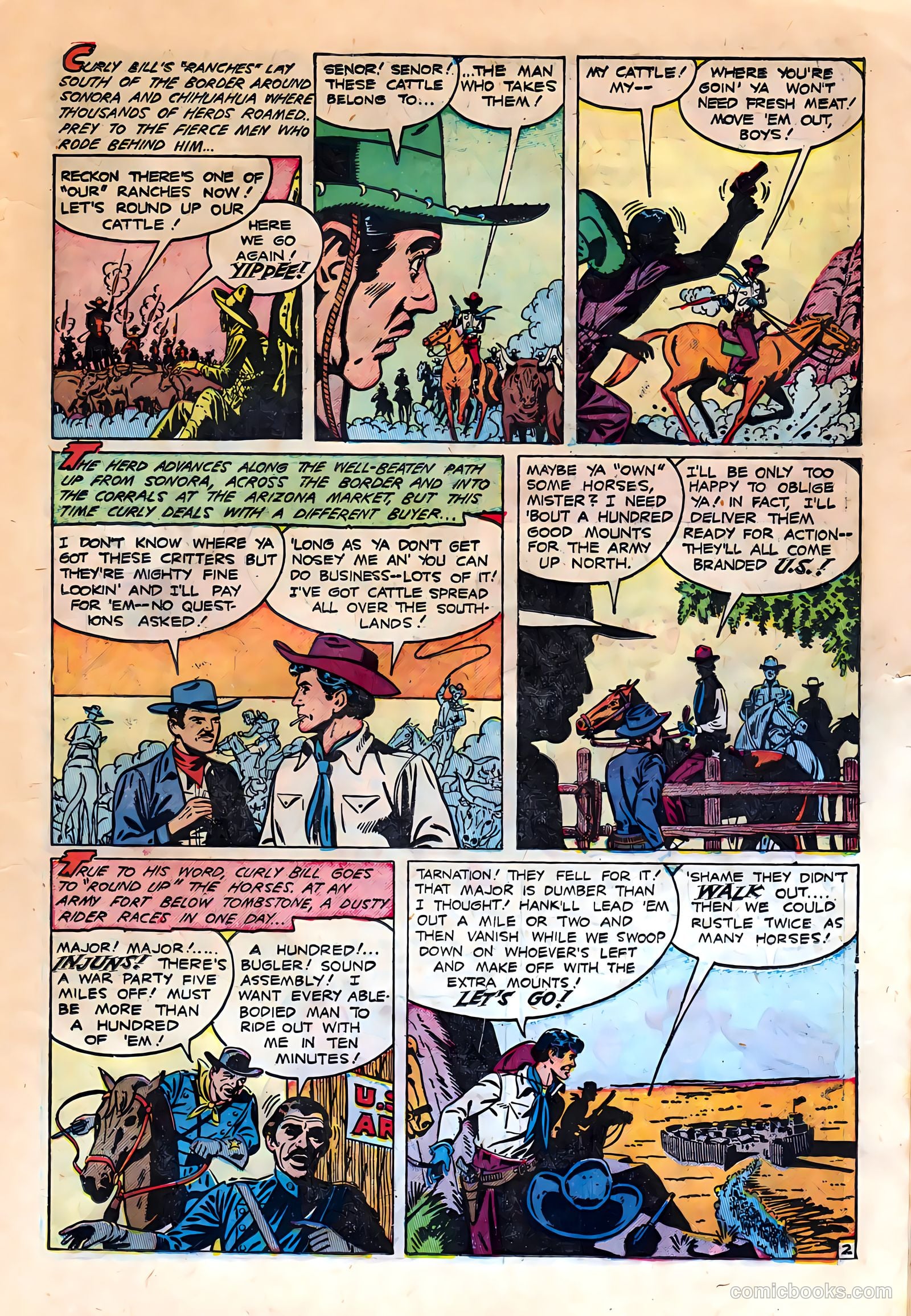 Badmen of Tombstone #nn (1950) — page 11 of 36