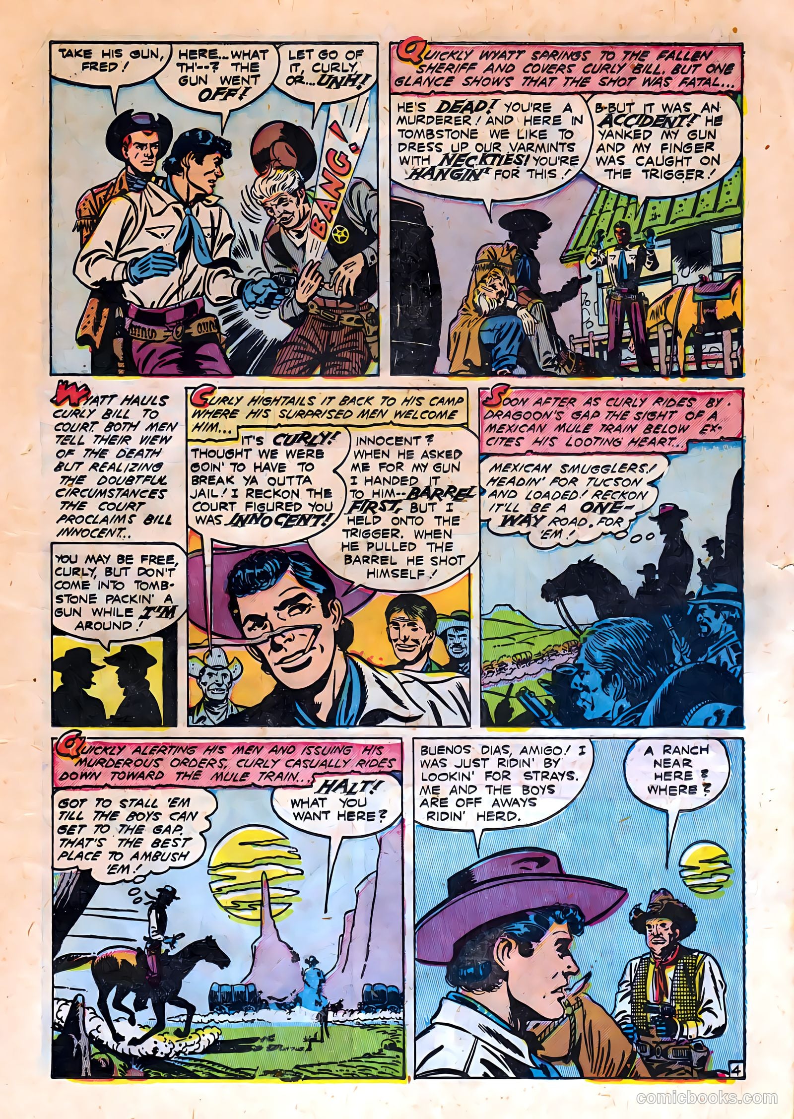 Badmen of Tombstone #nn (1950) — page 13 of 36