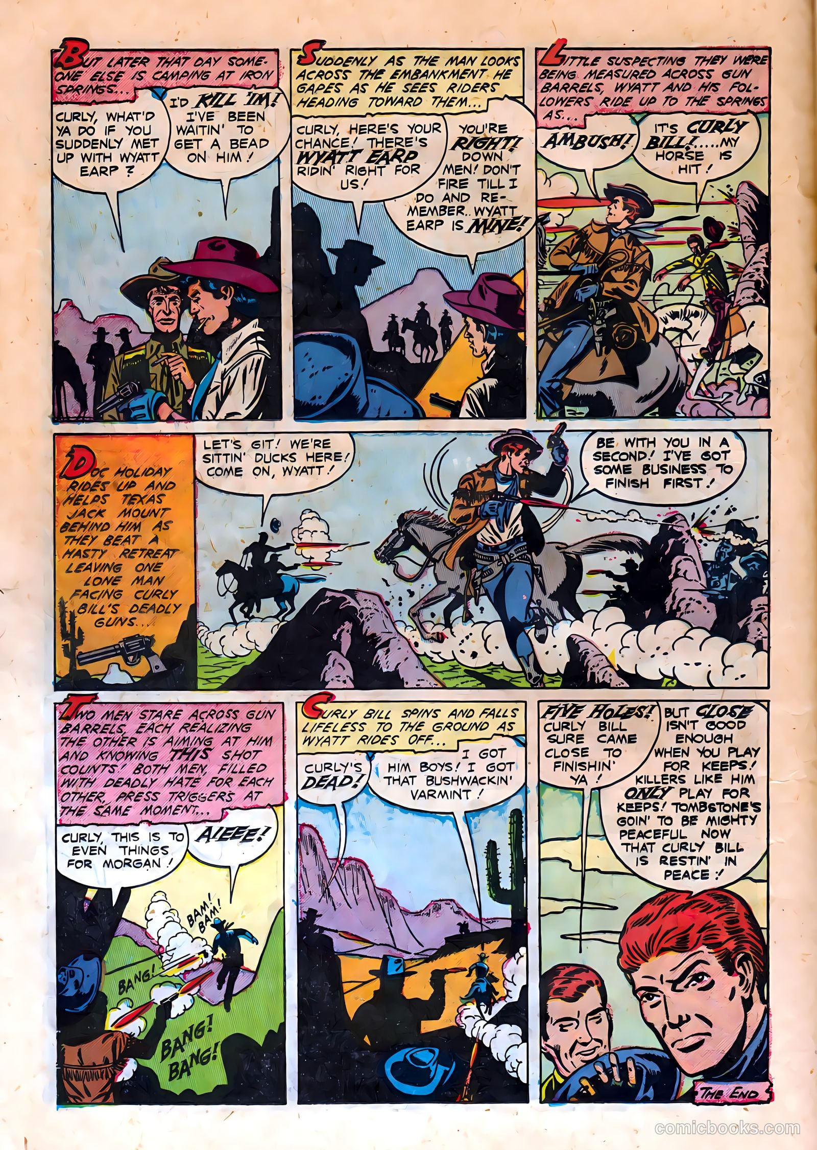 Badmen of Tombstone #nn (1950) — page 16 of 36