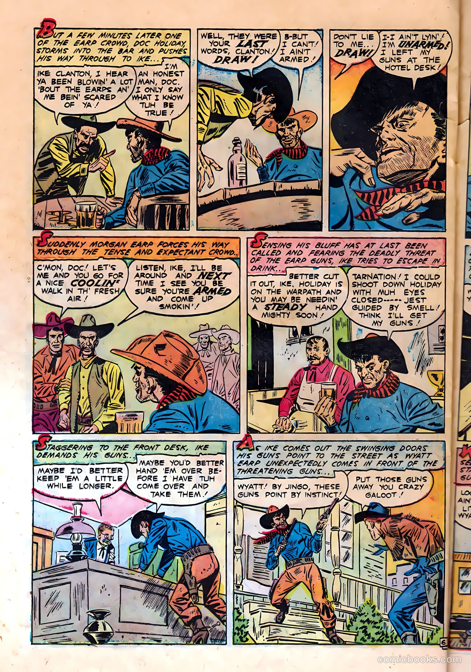Badmen of Tombstone #nn (1950) — page 22 of 36