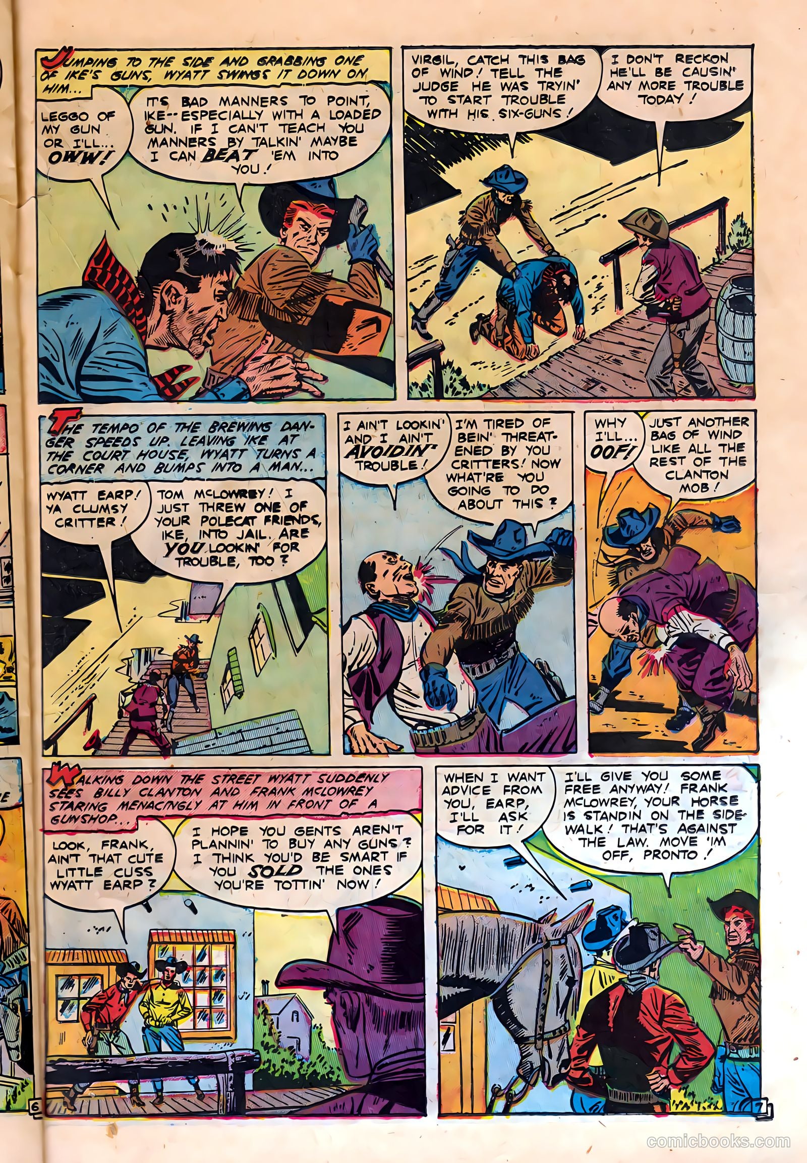 Badmen of Tombstone #nn (1950) — page 23 of 36