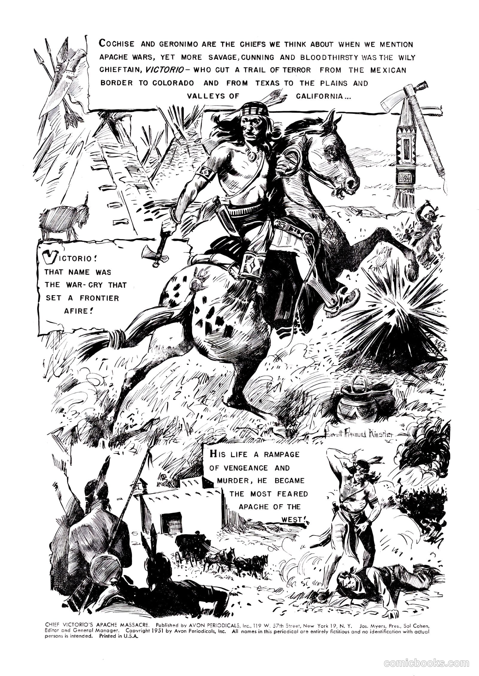 chief victorio apache massacre #1 — page 2 of 36