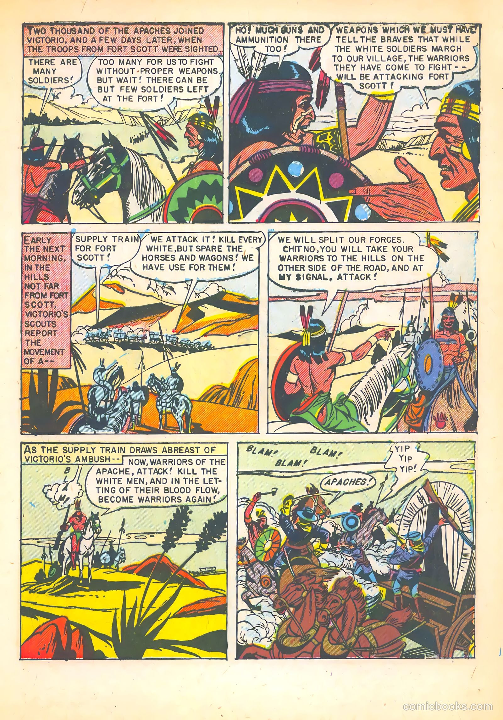 chief victorio apache massacre #1 — page 5 of 36