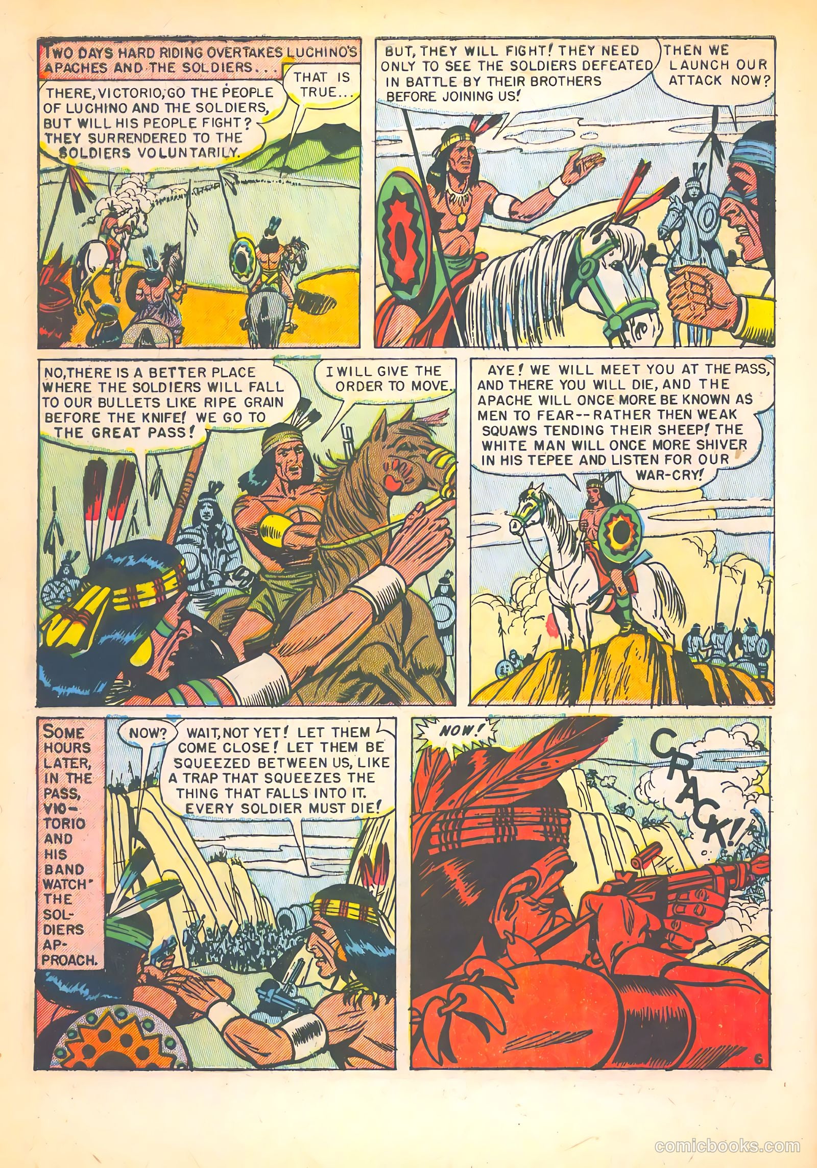chief victorio apache massacre #1 — page 8 of 36