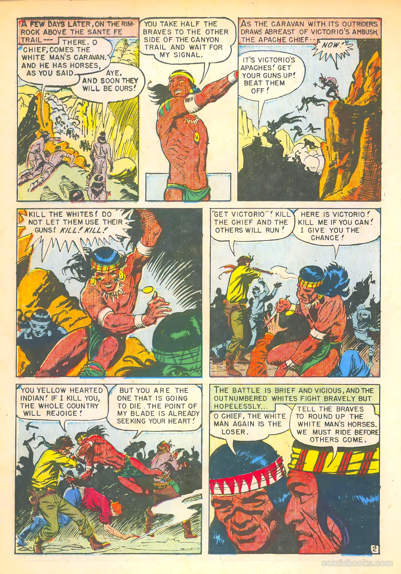 chief victorio apache massacre #1 — page 18 of 36