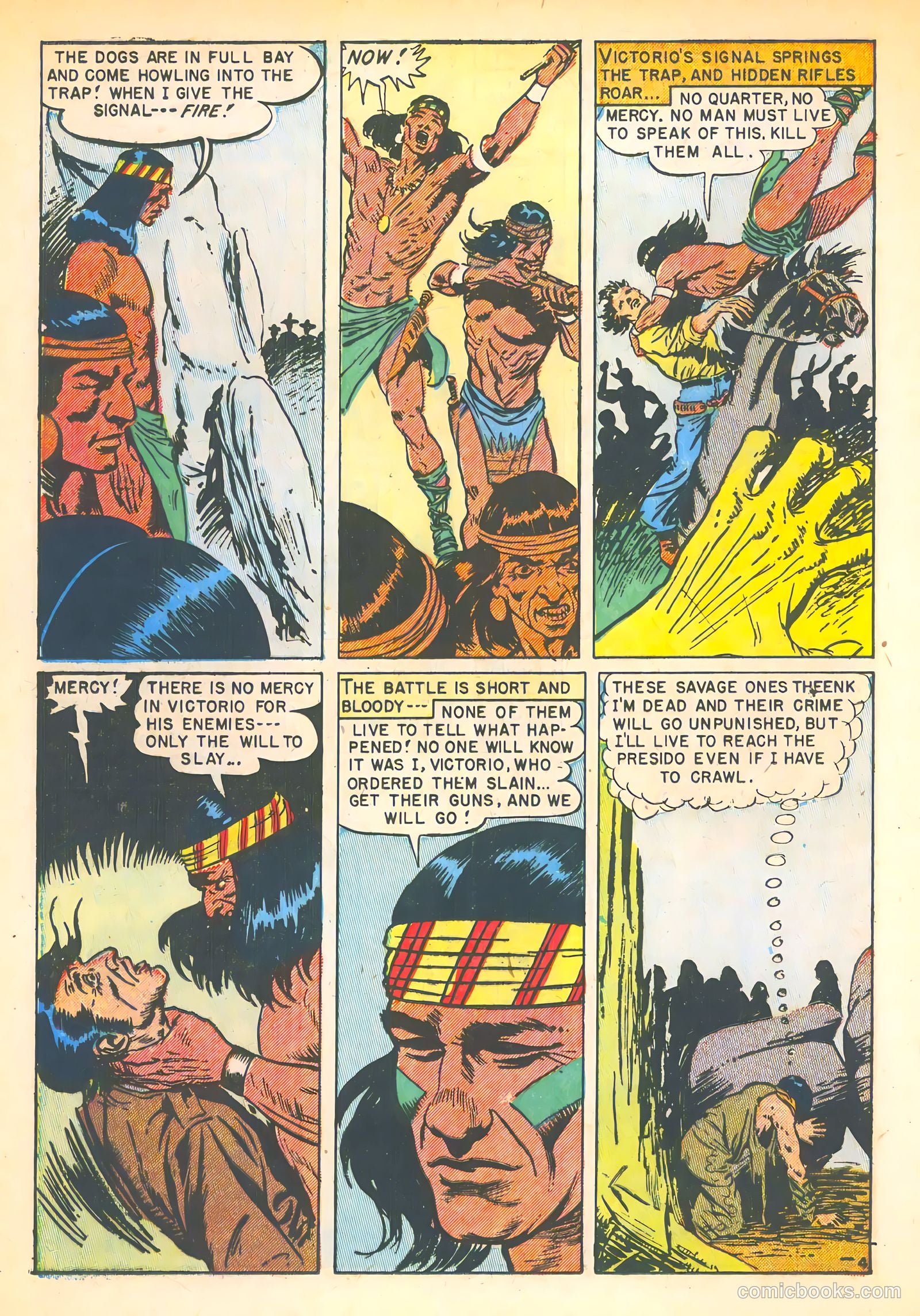 chief victorio apache massacre #1 — page 20 of 36