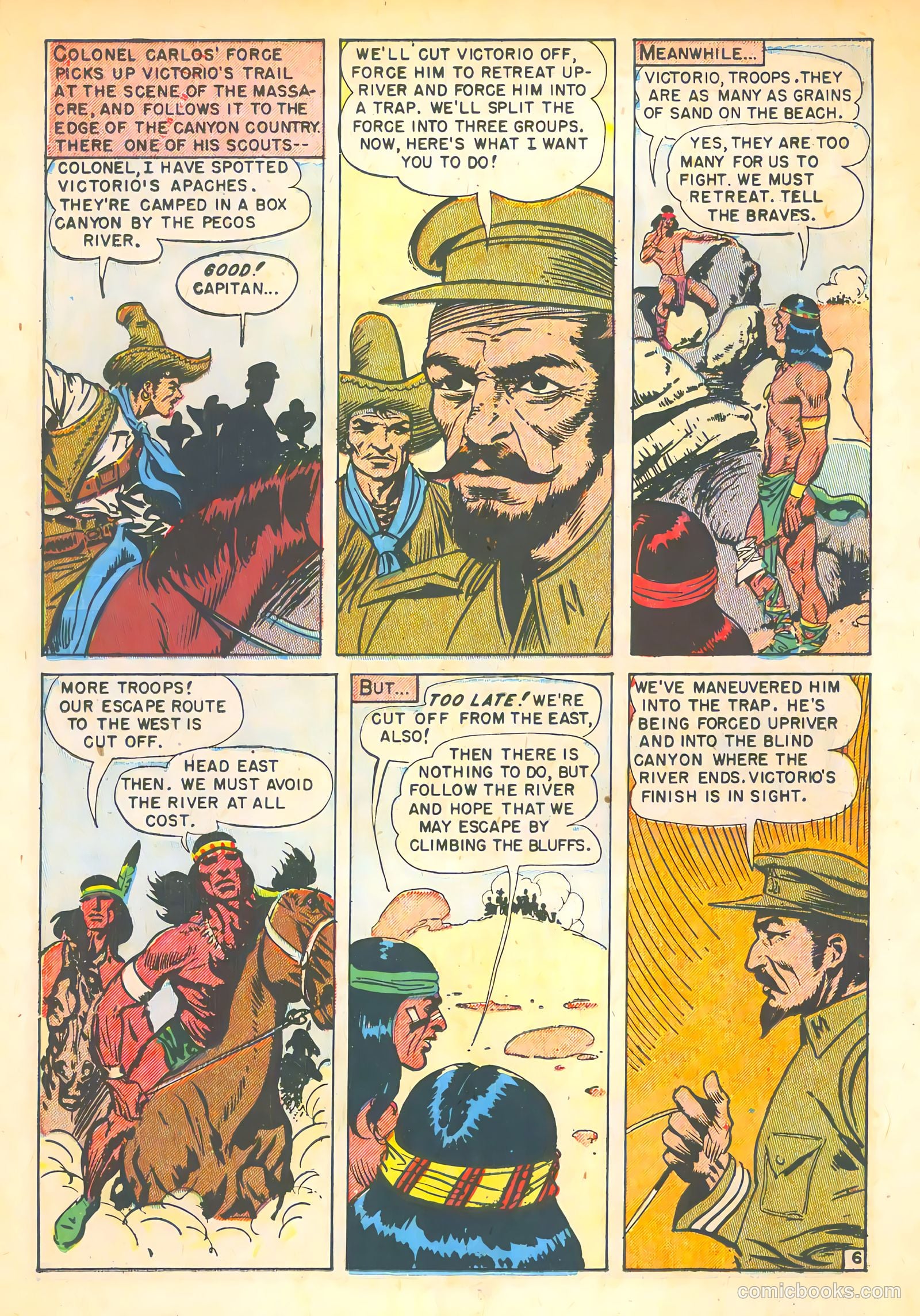 chief victorio apache massacre #1 — page 22 of 36