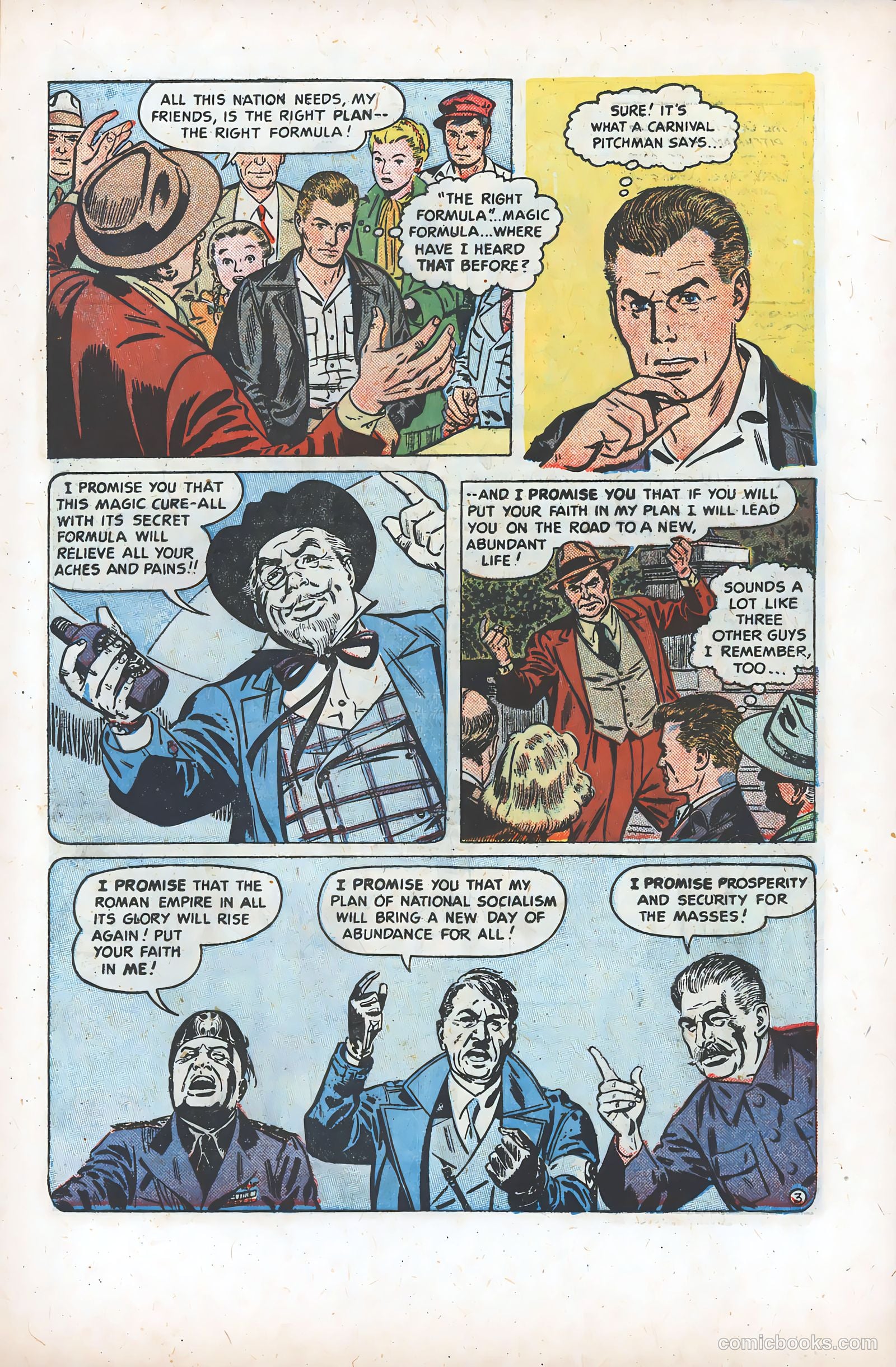 Watch Out for Big Talk! #1 (1950) — page 3 of 16