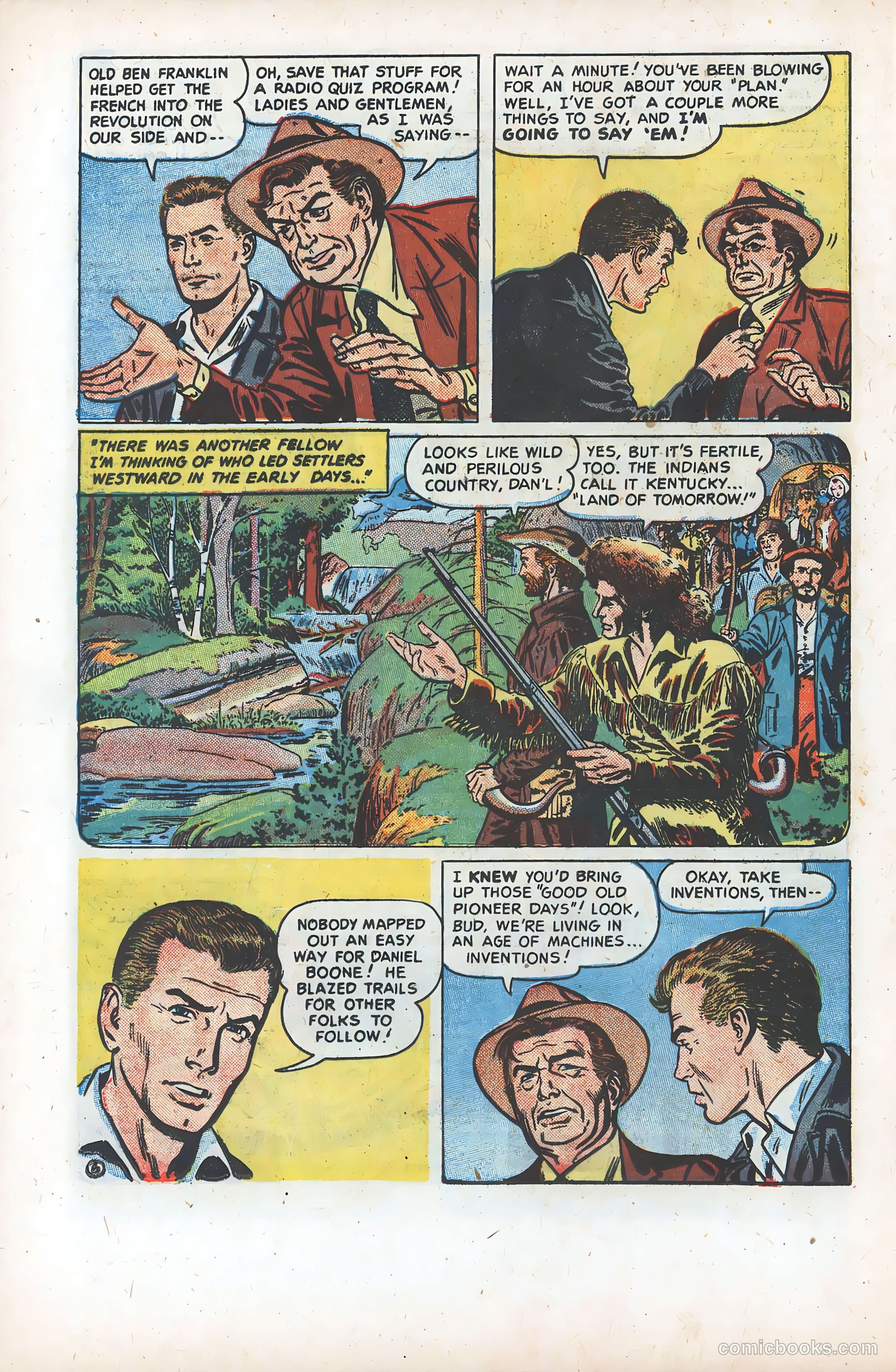 Watch Out for Big Talk! #1 (1950) — page 6 of 16