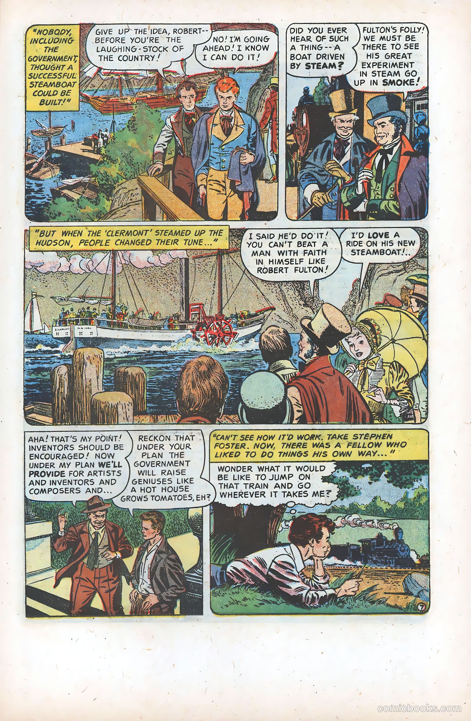 Watch Out for Big Talk! #1 (1950) — page 7 of 16