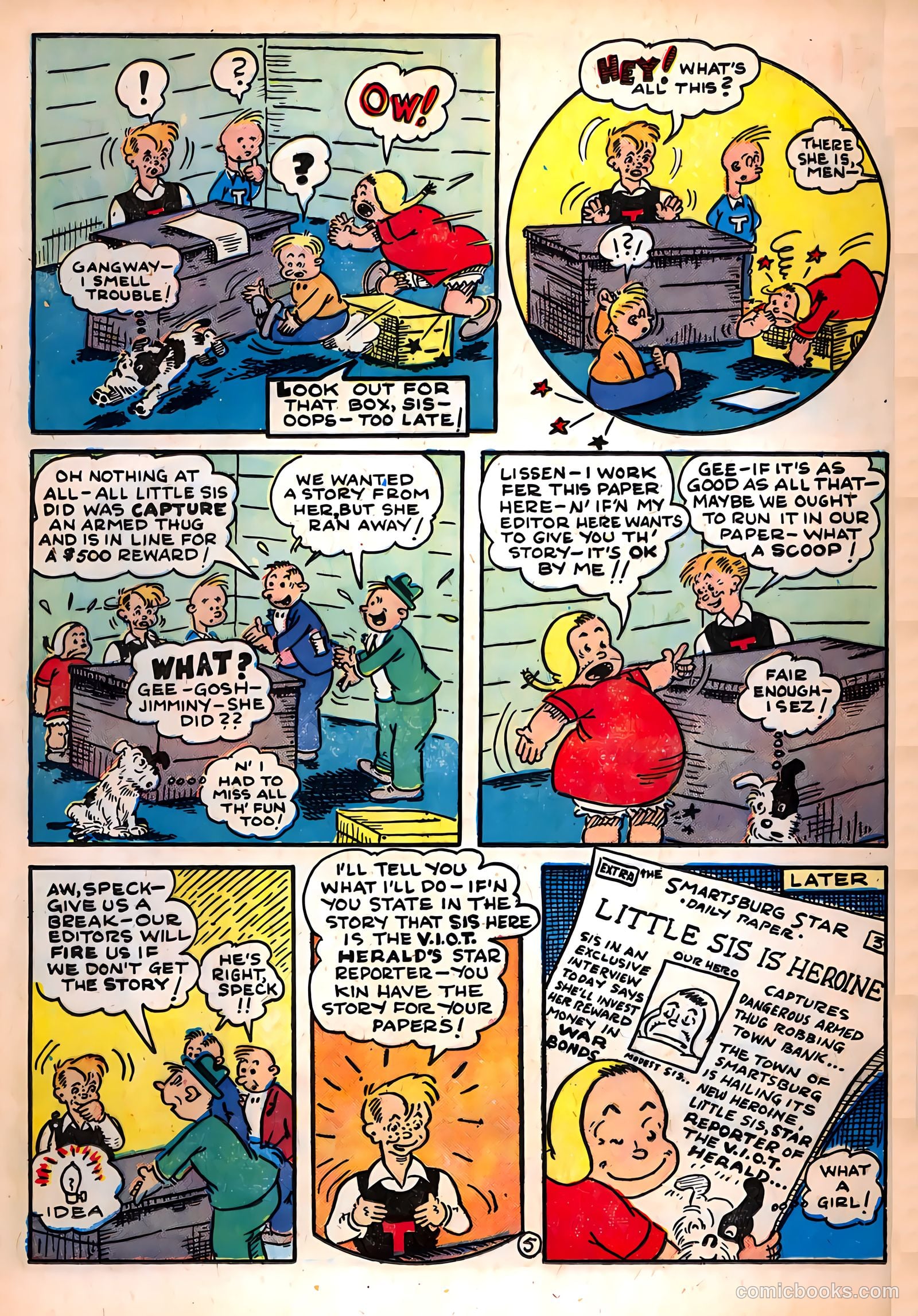 Target Comics v5 #4 — page 16 of 52
