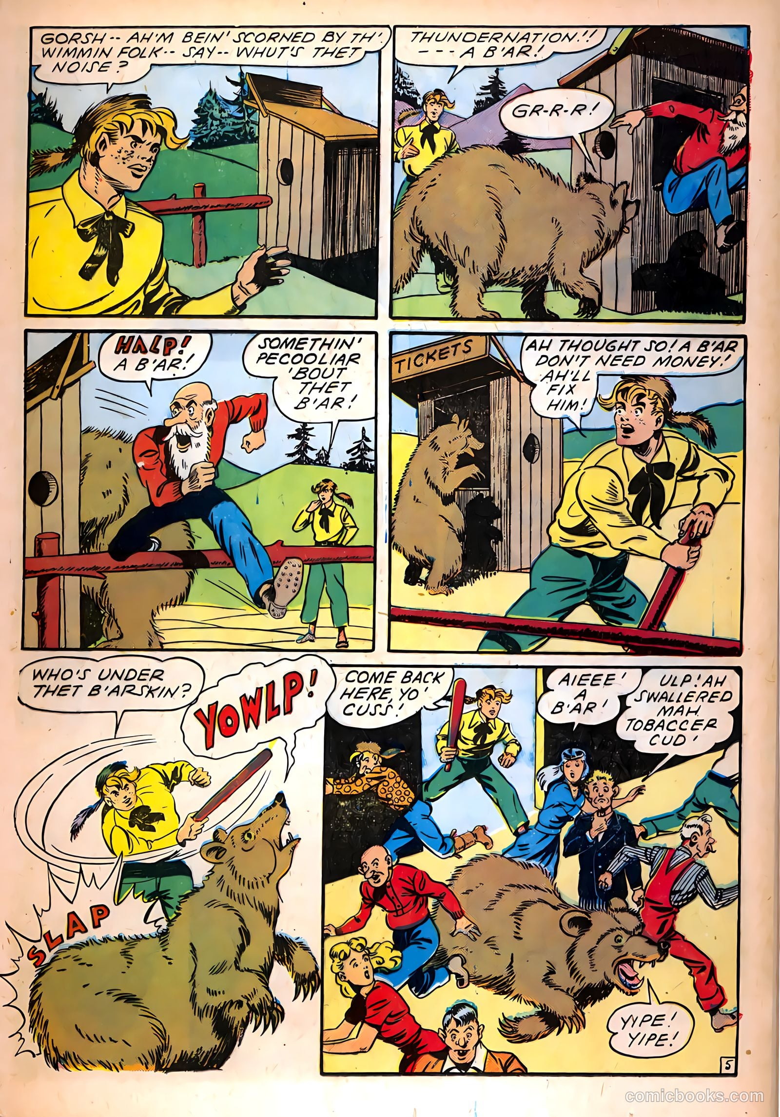 Target Comics v5 #4 — page 35 of 52