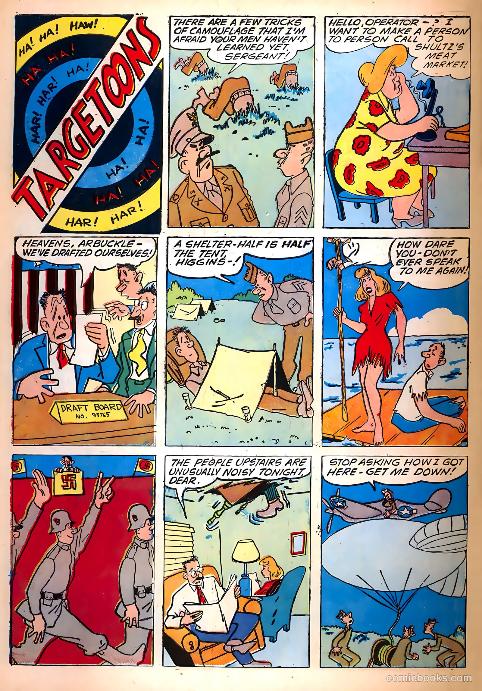 Target Comics v5 #4 — page 50 of 52