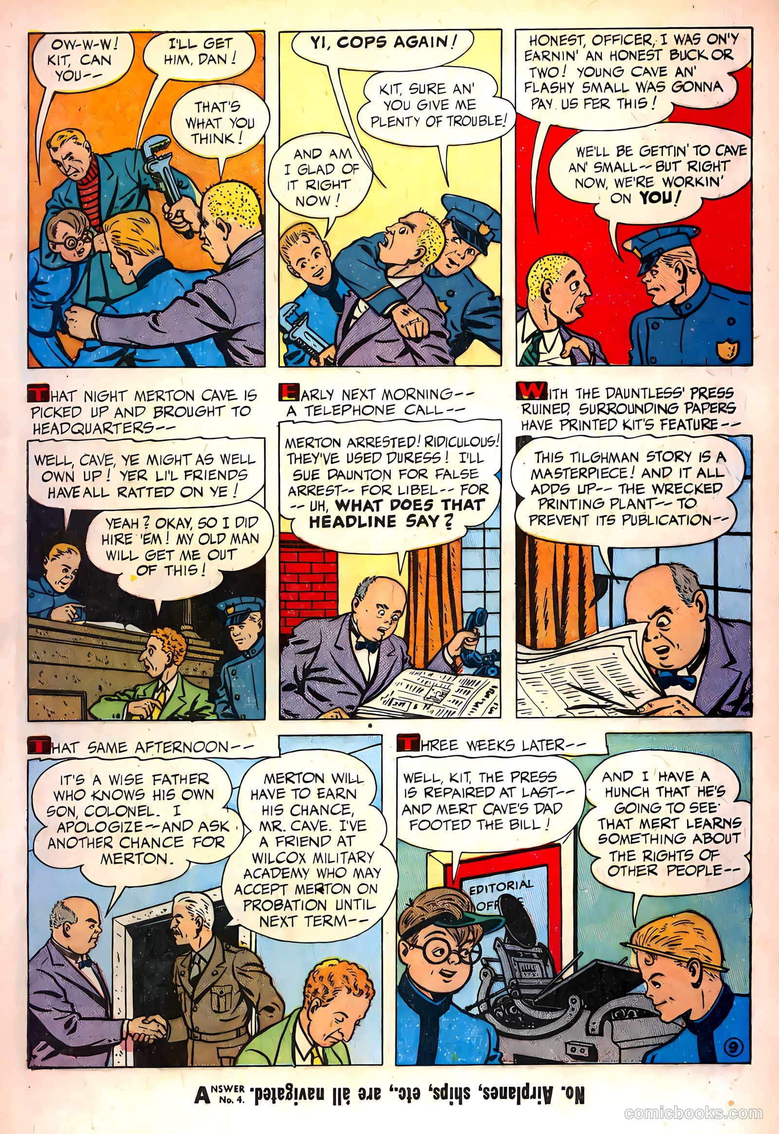 Target Comics v6 #9 — page 11 of 52