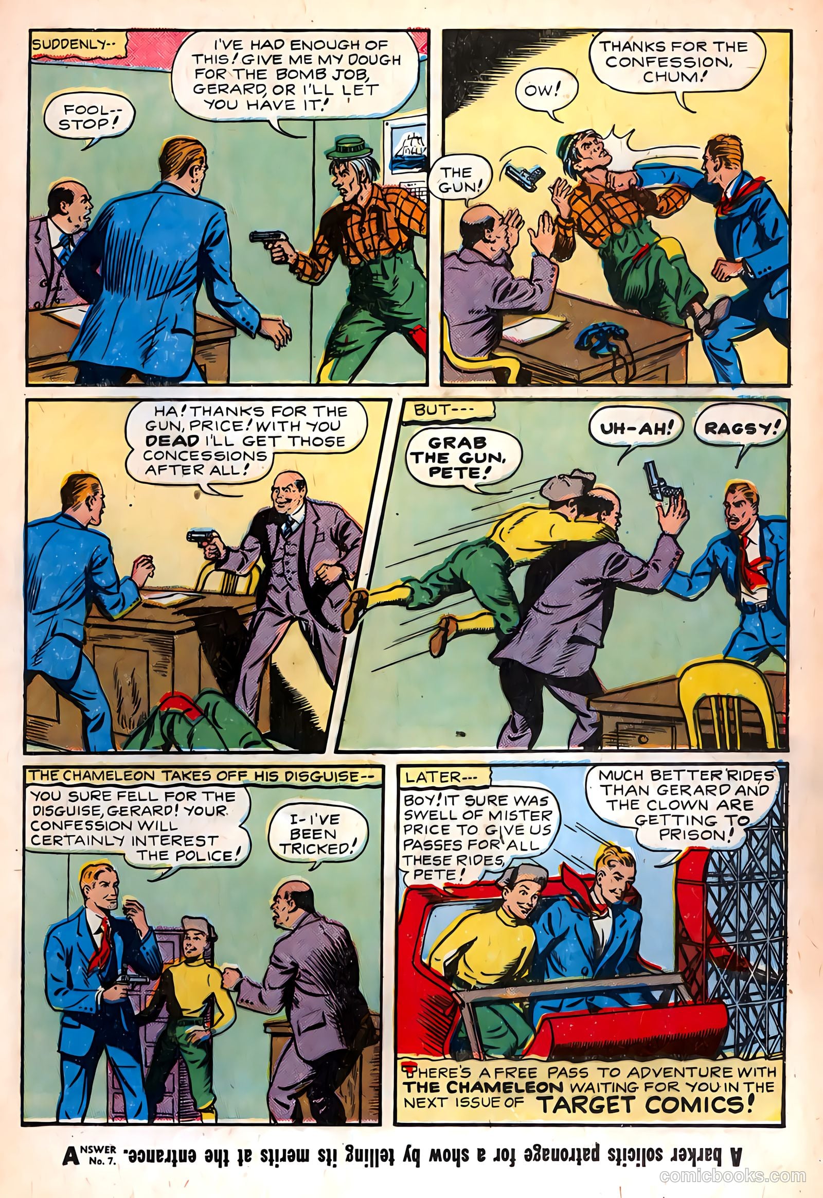 Target Comics v6 #9 — page 19 of 52