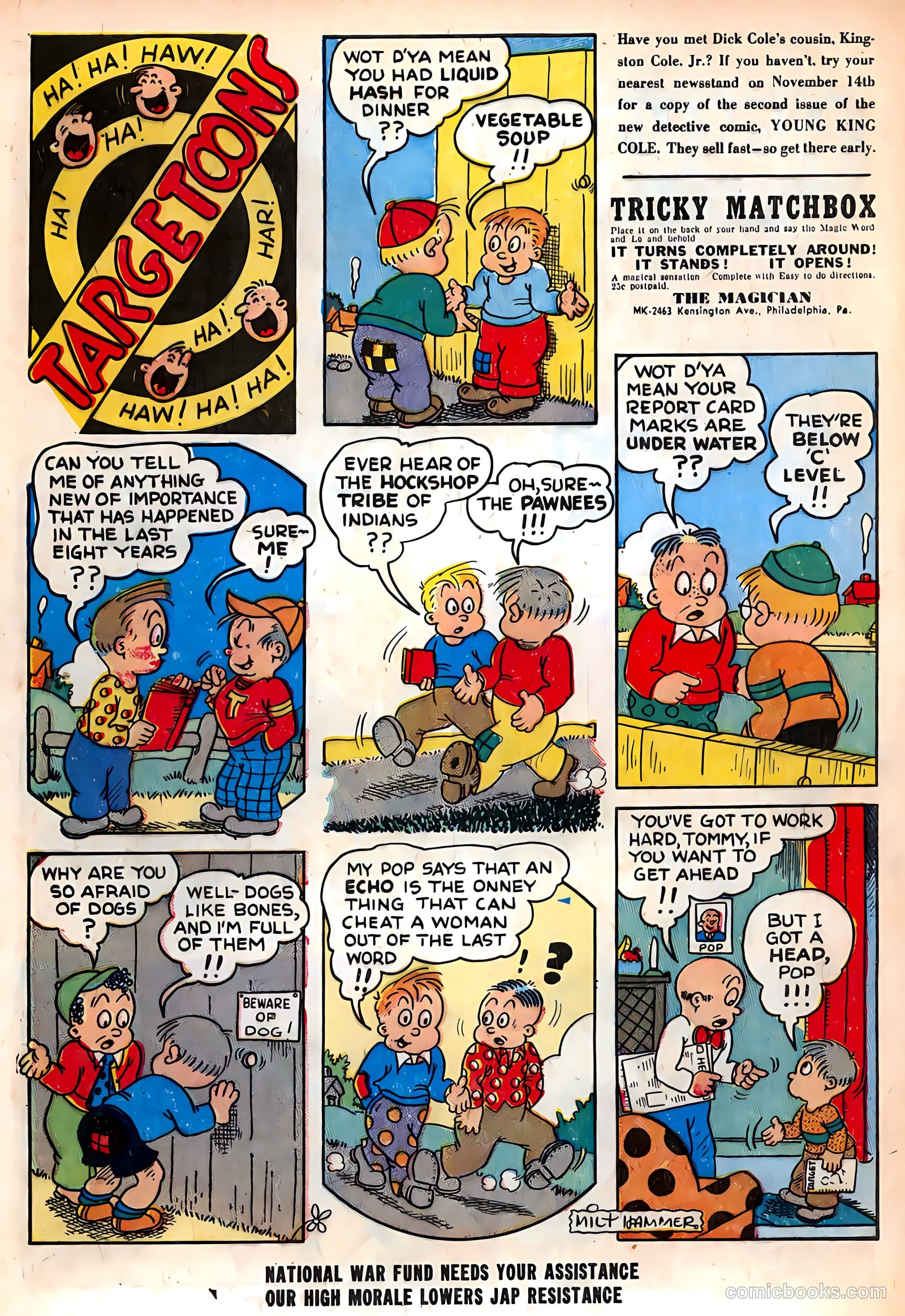 Target Comics v6 #9 — page 42 of 52