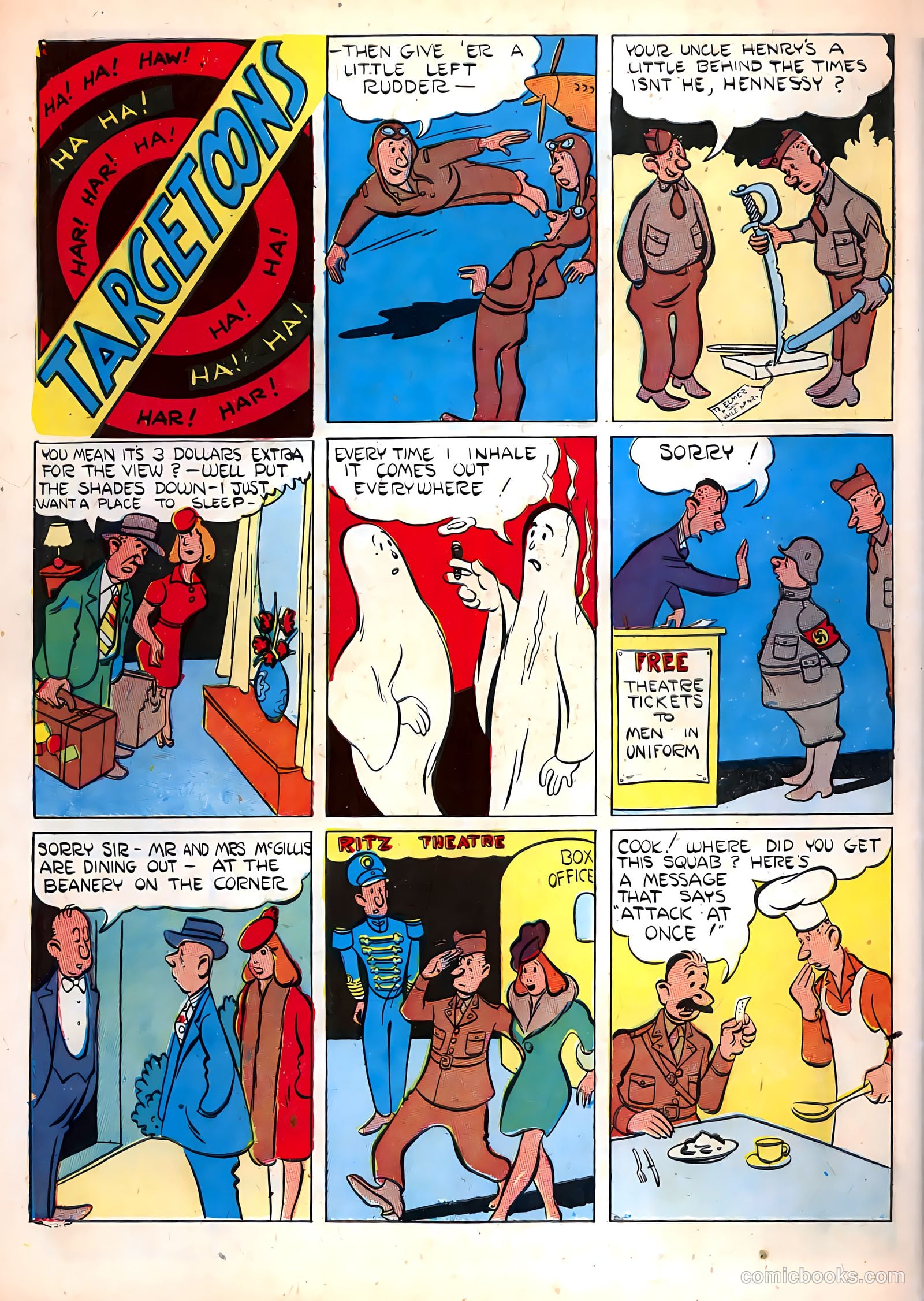 Target Comics v4 #4 — page 66 of 68