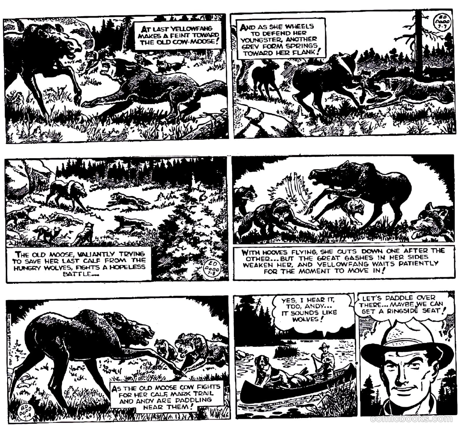 Mark Trail #nn (1952) — page 3 of 74
